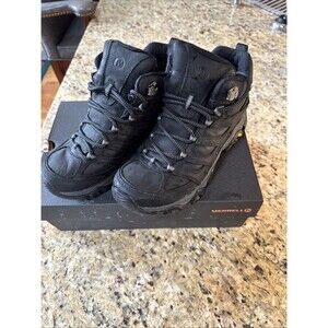 Merrell Moab 3 Mid J036561 Men's Black Lace Up Trail Performance HikingBoots 7.5